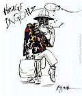 Fear And Loathing In Las Vegas I by Ralph Steadman Art